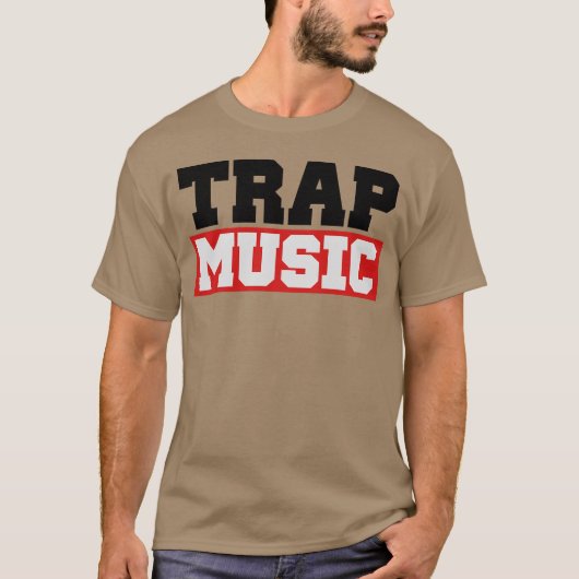 TRAP MUSIC BASS PARTY T-SHIRT (Voorkant)