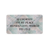 TRAP NAAR... ADRESETIKETTEN ETIKET (Voorkant)