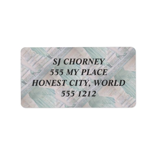 TRAP NAAR... ADRESETIKETTEN ETIKET (Voorkant)