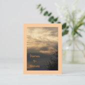 Trap, naar de hemel briefkaart (Staand voorkant)