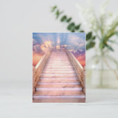 trap naar de hemel briefkaart (Staand voorkant)