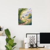 Trap naar de hemel Meikoningin Poster (Thuiskantoor)