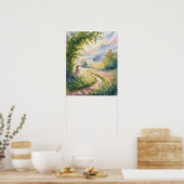 Trap naar de hemel Meikoningin Poster (Keuken)
