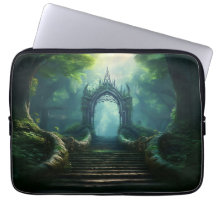 Trap naar de oude poort in Enchanted Forest