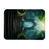 Trap naar de oude poort in Enchanted Forest Magneet (Horizontaal)