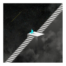 Trap naar de sterren