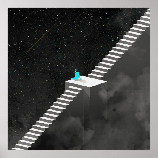 Trap naar de sterren poster (Voorkant)