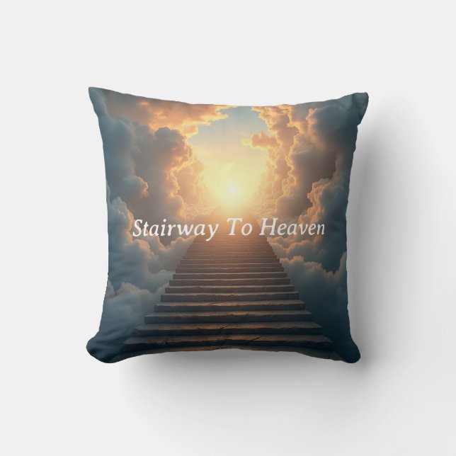 Trap naar Heaven Sierkussen (Voorkant)