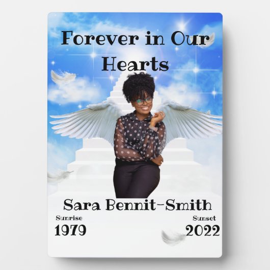 Trap naar Hemel Gedenkteken Fotoplaat (voorkant)