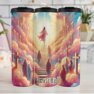 Trap naar Hemelse Ascentie Thermosbeker