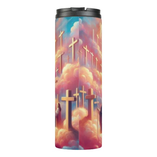 Trap naar Hemelse Ascentie Thermosbeker (Achterkant)