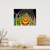 trap naar het poster van de hemel (Keuken)