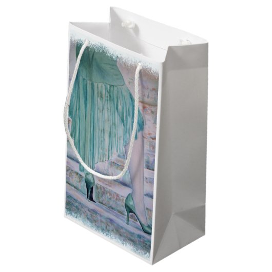 TRAP NAAR... KLEIN CADEAUZAKJE (Achterkant Gekanteld)