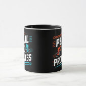 Trap naar vooruitgang, fietsen mokken  (Midden)