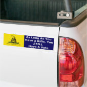 Trap Niemand Op Mij Bumpersticker (Op Truck)