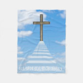 Trap om te hopen fleece deken (Voorkant)