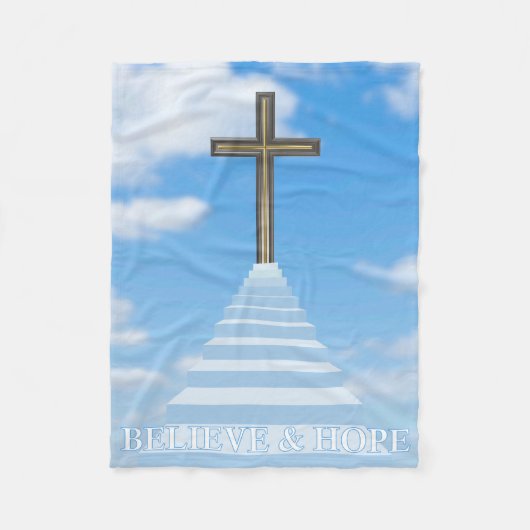 Trap om te hopen fleece deken (Voorkant)