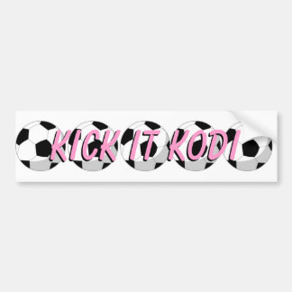 trap op de kodi-bumper sticker