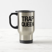 Trap Queen grappige moug Reisbeker (Links)