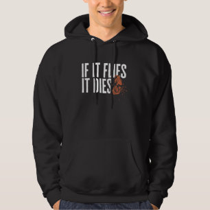 Trap schieten als het vliegt sterft kleiduivenwink hoodie