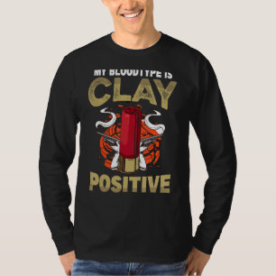 Trap schieten Quote voor een kleiduif shooter 1 T-shirt