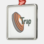 TRAP SHOOING METALEN ORNAMENT (Links)