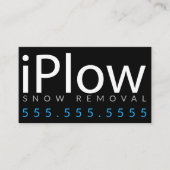 Trap. Sneeuwruimend Visitekaartje (Voorkant)