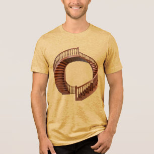 trap van mysterie Bella + Canvas Tri-Blend Shirt