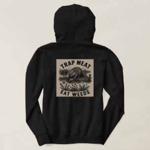 Trap Vlees, Eet Onkruid Beaver Hoodie