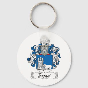 Trapani Family Crest Sleutelhanger