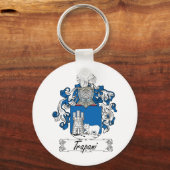 Trapani Family Crest Sleutelhanger (Voorkant)