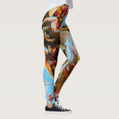 Trapeze Acrobat Gymnast Yoga Pants Running Leggings (Rechts)