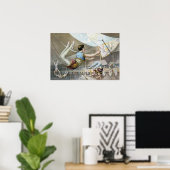 Trapeze artiesten poster (Thuiskantoor)
