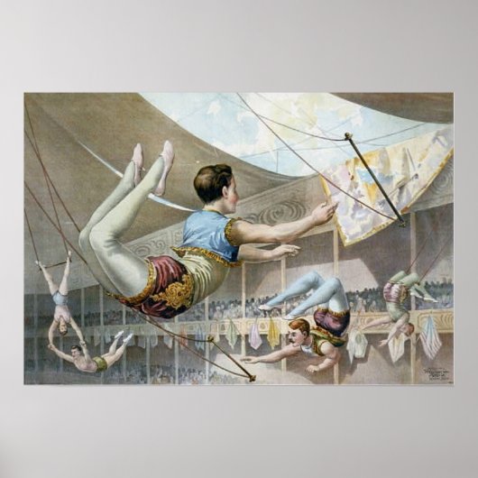 Trapeze artiesten poster (Voorkant)