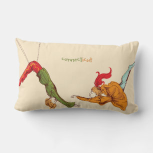 Trapeze Artists Pillow Kussen