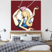 Trapeze Canvas Afdruk (Insitu (Slaapkamer))