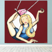 Trapeze Canvas Afdruk (Insitu (Houten vloer))
