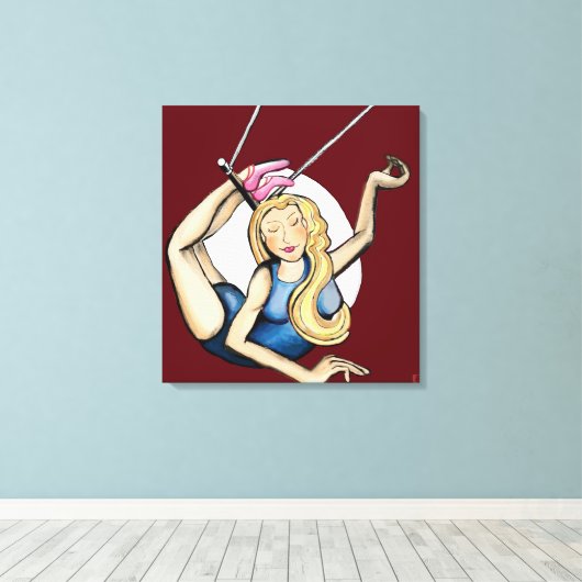 Trapeze Canvas Afdruk (Insitu (Houten vloer))