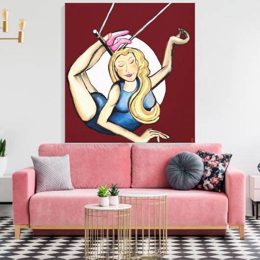 Trapeze Canvas Afdruk (Insitu (Woonkamer))