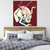 Trapeze Canvas Afdruk (Insitu (Slaapkamer))