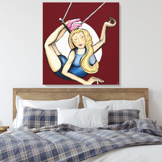 Trapeze Canvas Afdruk (Insitu (Slaapkamer))