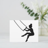trapeze_kunstenaar briefkaart (Staand voorkant)