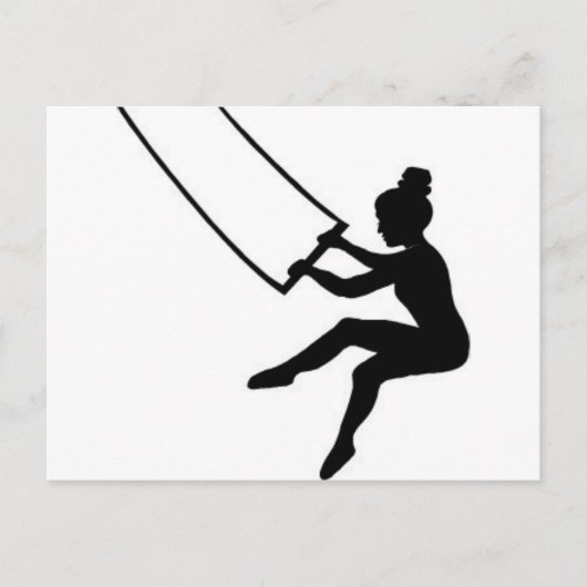 trapeze_kunstenaar briefkaart (Voorkant)