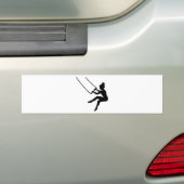 trapeze kunstenaar bumpersticker (Op auto)