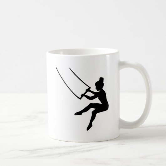 trapeze kunstenaar koffiemok (Rechts)