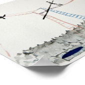 trapeze kunstenaar poster (Hoek)