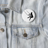 trapeze kunstenaar ronde button 5,7 cm (In situ)