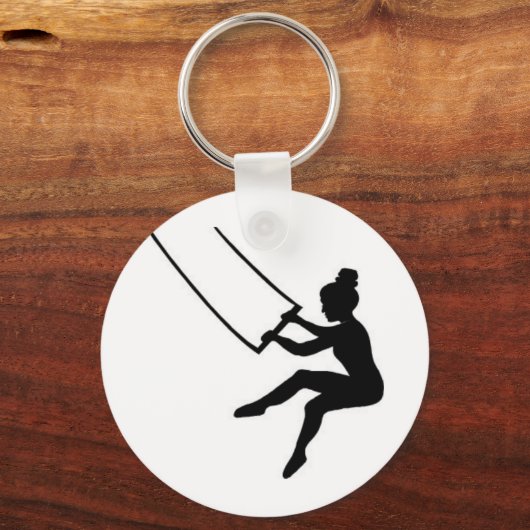 trapeze kunstenaar sleutelhanger (Voorkant)