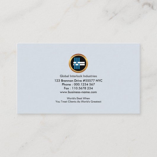 Trapezium Pathways Global Business Consultant Visitekaartje (Achterkant)