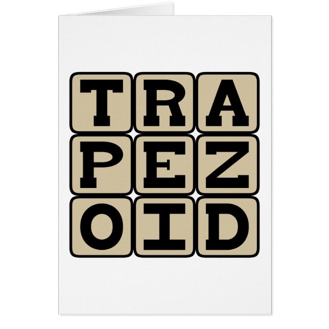 Trapezium, Vijfzijdige Veelhoek (Voorkant)